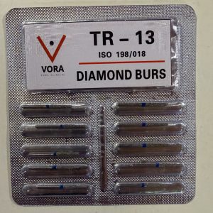 VORA Fresa de diamante Troncocónica TR-13 Azul