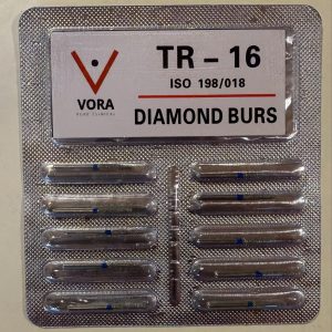 VORA Fresa de diamante Troncocónica TR-16 Azul