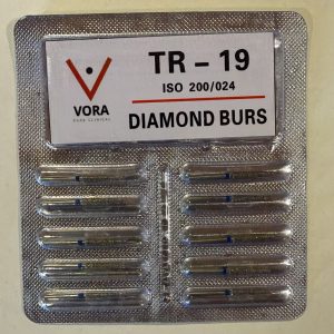 VORA Fresa de diamante Troncocónica TR-19 Azul