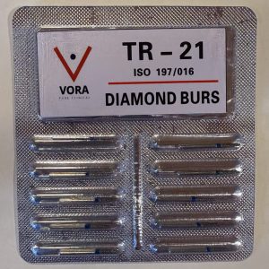 VORA Fresa de diamante Troncocónica TR-21 Azul
