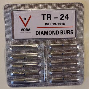 VORA Fresa de diamante Troncocónica TR-24 Azul