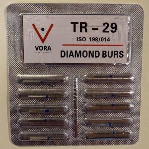VORA Fresa de diamante Troncocónica TR-29 Azul
