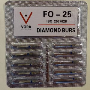 VORA Fresa de diamante Balón FO-25 Azul