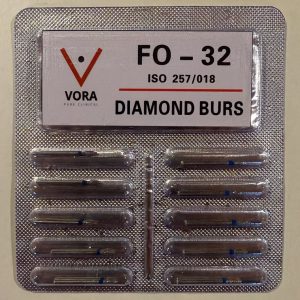 VORA Fresa de diamante Balón FO-32 Azul