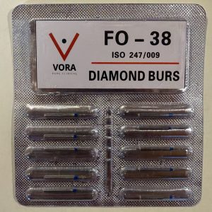 VORA Fresa de diamante Llama FO-38 Azul