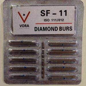 VORA Fresa de diamante Cilíndrica SF-11 Azul