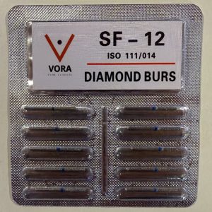 VORA Fresa de diamante Cilíndrica SF-12 Azul