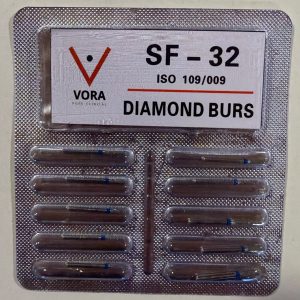 VORA Fresa de diamante Cilíndrica SF-32 Azul