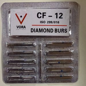 VORA Fresa de diamante Troncocónica CF-12 Azul