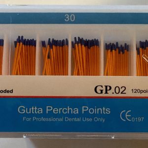 Conos de Gutapercha Taper .02 N° 30