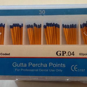 Conos de Gutapercha Taper .04 N° 30