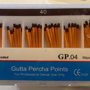 Conos de Gutapercha Taper .04 N° 40