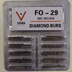 VORA Fresa de diamante Balón FO-29 Azul